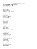 Tải Từ vựng Tiếng Anh lớp 8 Unit 8, 9, 10 - Để học tốt Tiếng Anh 8 - Giải bài tập SGK Tiếng Anh 8