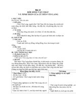 Tải Giáo án Lịch sử 6 bài 13: Đời sống vật chất và tinh thần của cư dân Văn Lang - Giáo án điện tử môn Lịch sử lớp 6