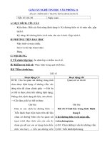 Tải Giáo án nghề Tin học văn phòng lớp 11 - Bài 24 - Trình bày trang tính: Định dạng ô