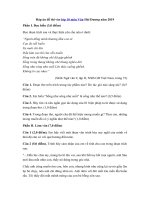 Tải Đáp án đề thi vào lớp 10 môn Văn Hải Dương năm 2019 - Đề thi vào lớp 10 môn Văn Hải Dương 2019 có đáp án