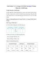 Tải Giải bài tập trang 23, 24 SGK Toán 5: Ôn tập: Bảng đơn vị khối lượng - Giải bài tập Toán lớp 5