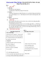 Tải Giáo án môn Tiếng Việt lớp 1 bộ sách kết nối tri thức với cuộc sống (Trọn bộ Học kì 1) - Giáo án Tiếng Việt 1 năm 2020 - 2021