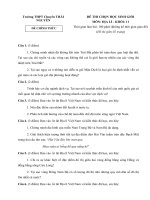 Tải Đề thi chọn HSG môn Địa lý lớp 11 trường THPT chuyên Thái Nguyên năm 2015 - 2016 - Đề thi chọn HSG môn Địa lý lớp 11 có đáp án