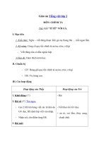 Tải Giáo án Tiếng Việt 2 tuần 17: Chính tả - Gà tỉ tê với gà - Giáo án Chính tả lớp 2