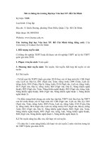 Tải Mã và thông tin trường Đại học Văn hoá TP. Hồ Chí Minh - Những điều cần biết về tuyển sinh Đại học