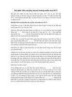 Tải Bài phát biểu của phụ huynh học sinh mầm non ngày 20-11 - Mẫu bài phát biểu của cha mẹ học sinh mầm non 20-11