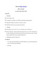 Tải Giáo án Tiếng Việt 2 tuần 25: Tập đọc - Sơn Tinh, Thủy Tinh - Giáo án Tập đọc lớp 2