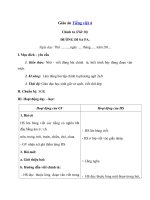 Tải Giáo án Tiếng việt 4 tuần 30: Chính tả - Đường đi Sa Pa - Giáo án Chính tả lớp 4