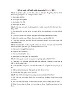 Tải Đề minh họa môn Lịch sử năm 2020 - Giải chi tiết đề minh họa 2020 môn Lịch sử