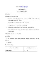 Tải Giáo án Tiếng Việt 2 tuần 17: Tập đọc - Gà tỉ tê với gà - Giáo án Tập đọc lớp 2