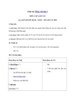 Tải Giáo án Tiếng Việt 2 tuần 24: Tập làm văn - Đáp lời phủ định - Giáo án Tập làm văn lớp 2