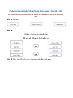 Tải Phiếu bài tập cuối tuần Tiếng Việt 1 nâng cao Tuần 13 Số 2 - Đề kiểm tra Tiếng Việt cuối tuần lớp 1 Sách Chân trời sáng tạo