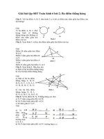 Tải Giải bài tập SBT Toán hình 6 bài 2: Ba điểm thẳng hàng - Giải bài tập môn Toán Hình lớp 6