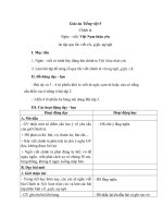 Tải Giáo án Tiếng Việt 5 tuần 1: Việt Nam thân yêu - Giáo án Chính tả Tiếng Việt lớp 5