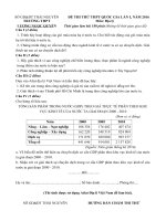 Tải Bộ đề thi thử THPT Quốc gia năm 2016 môn Địa lý - Số 2 - Đề thi thử đại học môn Địa có đáp án