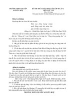 Tải Đề thi thử vào lớp 10 lần 3 môn Ngữ văn trường THPT Chuyên Nguyễn Huệ, Hà Nội năm 2016 - 2017 - Đề thi thử vào lớp 10 THPT môn Ngữ văn có đáp án
