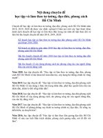 Tải Chuyên đề học tập và làm theo tư tưởng, đạo đức, phong cách Hồ Chí Minh các năm - Chuyên đề học tập và làm theo bác năm 2018 theo chỉ thị 05