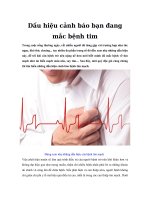 Tải Dấu hiệu cảnh báo bạn đang mắc bệnh tim - Các biểu hiện thường gặp của bệnh tim mạch