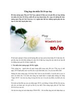 Tải Tổng hợp tin nhắn 20-10 cực hay - Những lời chúc 20-10 hay nhất