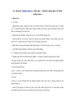 Tải Lý thuyết Tiếng Việt 5: Tập đọc - Người công dân số Một (tiếp theo) - Lý thuyết Tập đọc lớp 5