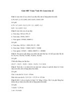 Tải Giải bài tập SBT Toán 7 bài 10: Làm tròn số - Giải bài tập môn Toán Đại số lớp 7