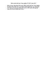 Tải Điểm chuẩn Đại học Công nghiệp TP HCM năm 2017 - Điểm chuẩn Đại học 2017