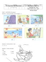 Tải Bộ đề thi học kỳ 2 môn Tiếng Anh lớp 5 CÓ ĐÁP ÁN (4) - Đề kiểm tra chất lượng học kỳ 2 môn Tiếng Anh lớp 5 có đáp án