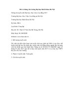 Tải Mã và thông tin trường Đại học Bách Khoa Hà Nội - Mã và thông tin trường Đại học