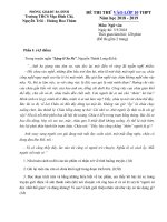 Tải Đề thi thử vào lớp 10 môn Ngữ văn trường THCS Mạc Đĩnh Chi, Nguyễn Trãi, Hoàng Hoa Thám năm học 2018 - 2019 - Đề Văn ôn thi vào lớp 10 năm 2020 có đáp án