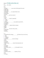 Tải Bài tập về Thì hiện tại đơn tiếng Anh lớp 6 (3) - Bài tập luyện thì hiện tại đơn môn Tiếng Anh