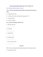 Tải Giải vở bài tập Tiếng Việt lớp 3 tập 1 tuần 5: Tập làm văn - Giải vở bài tập Tiếng Việt lớp 3 tuần 5