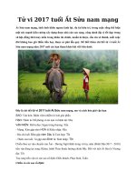 Tải Tử vi 2017 tuổi Ất Sửu nam mạng - Xem tử vi tuổi Ất Sửu nam mạng năm 2017