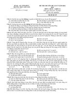 Tải Đề thi thử THPT Quốc gia môn GDCD năm 2019 trường THPT Liễn Sơn - Vĩnh Phúc lần 5 - Đề minh họa GDCD 2019