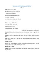 Tải Đề thi thử THPT quốc gia 2020 môn Văn (Đề 2) - Đề luyện thi môn Văn có đáp án