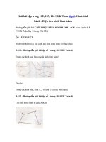 Tải Giải bài tập trang 102, 103, 104 SGK Toán 4: Hình bình hành - Diện tích hình bình hành - Giải bài tập Toán lớp 4