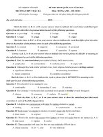 Tải Đề thi thử THPT Quốc gia năm 2017 môn Tiếng Anh trường THPT Thác Bà, Yên Bái CÓ ĐÁP ÁN (1) - Thư viện Đề thi THPT Quốc gia môn Tiếng Anh năm 2017