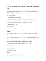 Tải Giải bài tập trang 42 SGK Toán 4: Biểu thức có chứa hai chữ - Giải bài tập Toán lớp 4