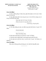 Tải Đề thi học kì 2 môn Ngữ văn lớp 6 phòng GD&ĐT Đại Thành, Bắc Giang năm 2015 - 2016 - Đề kiểm tra học kì II môn Ngữ văn lớp 6 có đáp án