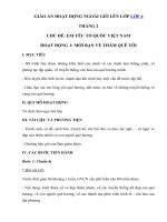 Tải Giáo án Hoạt động ngoài giờ lên lớp lớp 4: Tháng 2 - Hoạt động 1 - Giáo án điện tử lớp 4