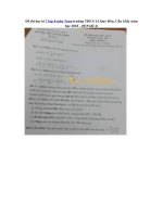 Tải Đề thi học kì 2 lớp 8 môn Toán trường THCS Lê Quý Đôn, Cầu Giấy năm học 2018 - 2019 (đề 2) - Đề kiểm tra học kì 2 lớp 8 môn Toán