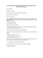 Tải Mã và thông tin trường Đại học Kinh tế Quản trị Kinh doanh - Đại học Thái Nguyên - Những điều cần biết về tuyển sinh Đại học