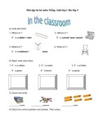 bai tap on he mon tieng anh lop 1 len lop 2 hay 