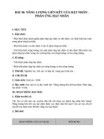 Tải Giáo án Vật lý 12 bài 36: Năng lượng liên kết của hạt nhân và phản ứng hạt nhân - Giáo án điện tử Vật lý 12