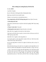 Tải Mã và thông tin trường Đại học Mở Hà Nội - Những điều cần biết về tuyển sinh Đại học