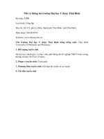 Tải Mã và thông tin trường Đại học Y dược Thái Bình - Những điều cần biết về tuyển sinh Đại học