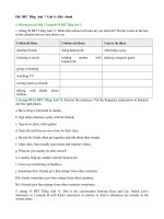 Tải Giải sách bài tập tiếng Anh lớp 7 Unit 6: After School - Giải SBT tiếng Anh lớp 7