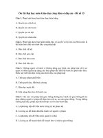 Tải Ôn thi Đại học môn Giáo dục công dân có đáp án - Đề số 15 - Để học tốt môn GDCD lớp 12