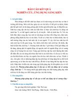 Sáng kiến kinh nghiệm, SKKN - Phương pháp giảng dạy về cấu tạo cơ thể của động vật có xương sống- Sinh học 7