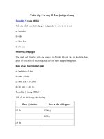 Tải Toán lớp 5 Luyện tập chung trang 48 - Giải Toán lớp 5