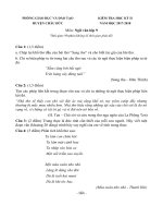 Tải Đề thi học kỳ 2 môn Ngữ văn lớp 9 năm học 2017-2018 huyện Châu Đức, tỉnh Bà Rịa - Vũng Tàu - Đề thi học kì 2 môn Văn lớp 9